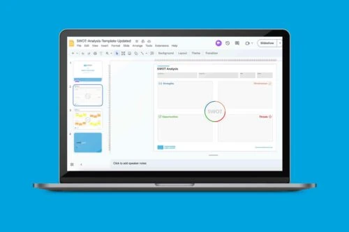 SWOT Analysis Template Google-Slides